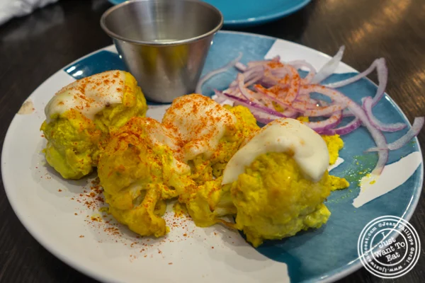 在长岛城的adda的Tandoori Gobi