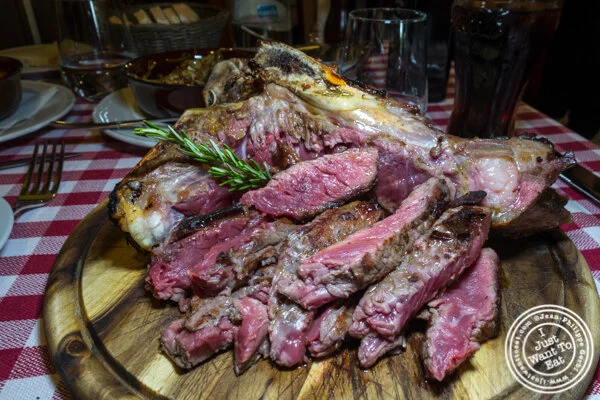 Bistecca Alla Fiorentina在佛罗伦萨,意大利罗斯