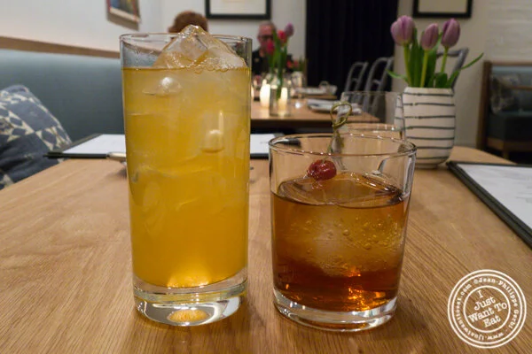 Drinks at Wallse in 纽约市, NY