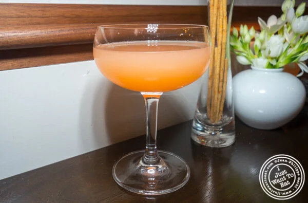 Citrus blossom moktail at Benno in 纽约市, NY