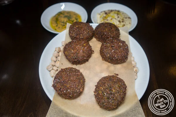Falafel at Benno in 纽约市, NY