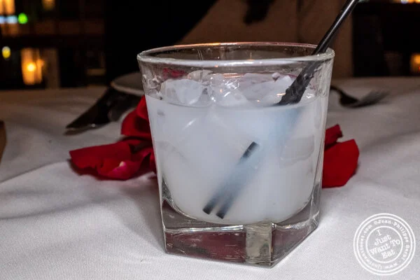 Ouzo at Ammos Estiatorio in 纽约市, NY