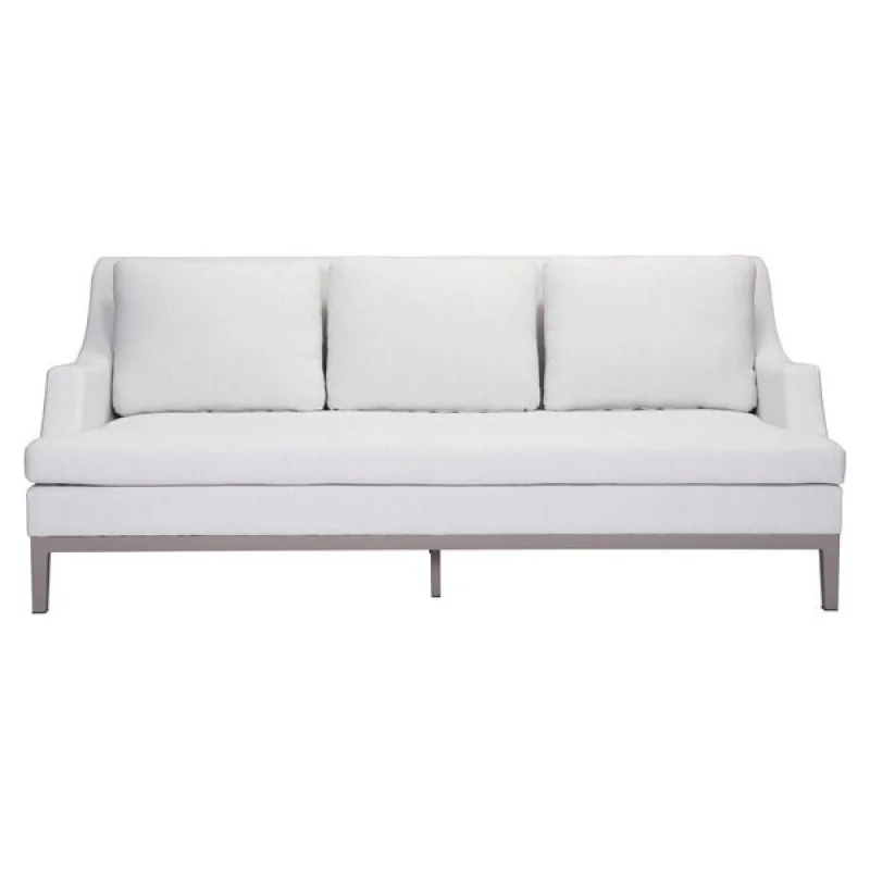 Hamilton Sofa Champagne White Living Gardens Landscape Design Hamilton Sofa Champagne White Living