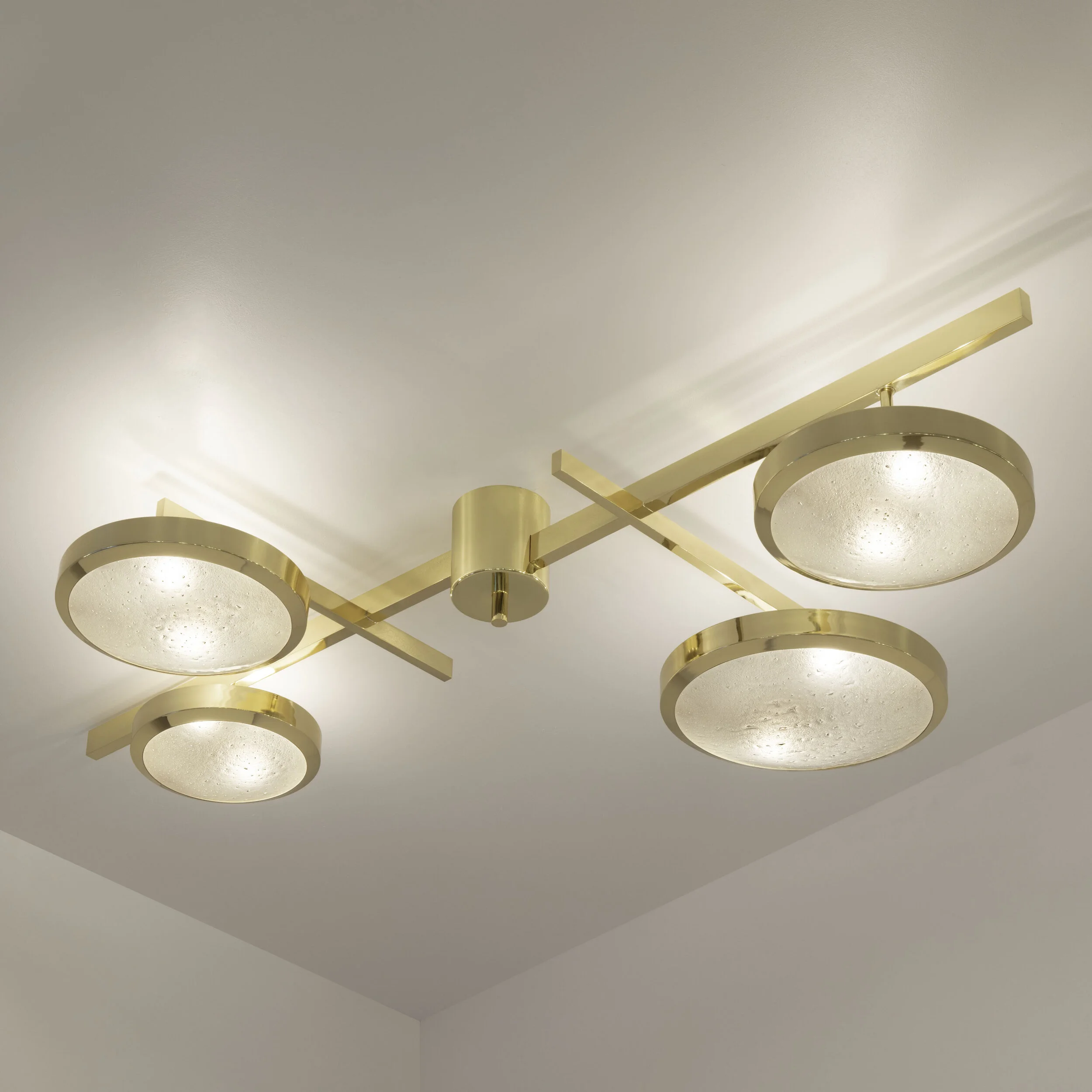 Tetrix Ceiling Light Gaspare Asaro Italian Modern Mid Tetrix Ceiling Light Gaspare Asaro