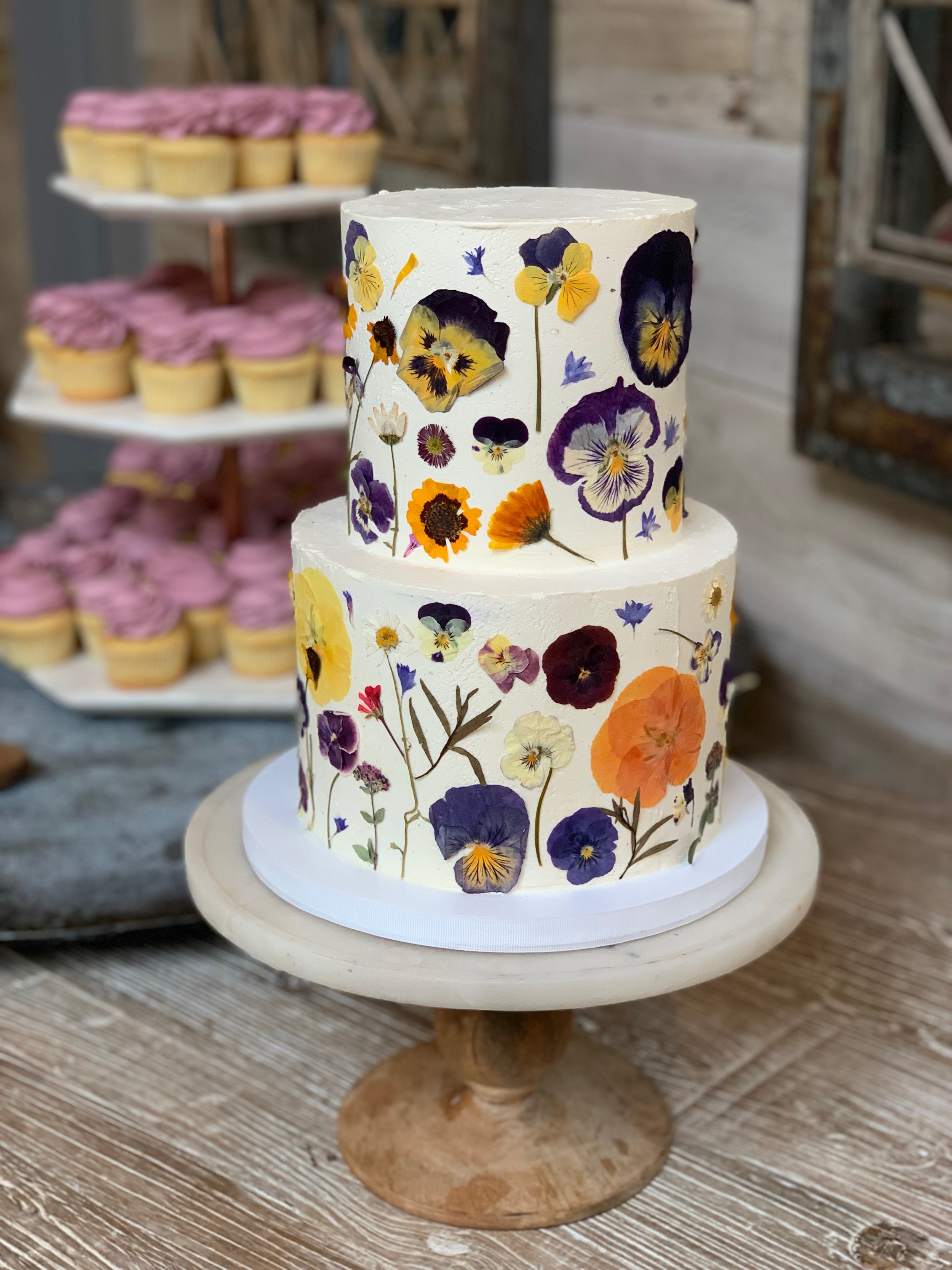 Edible Flowers For Cakes Purchase Store