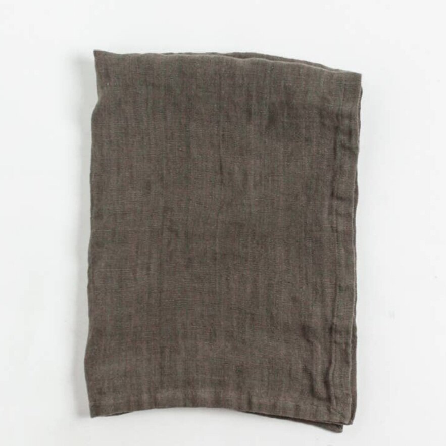 iD Chicago-Stone Washed Linen Tea Towel