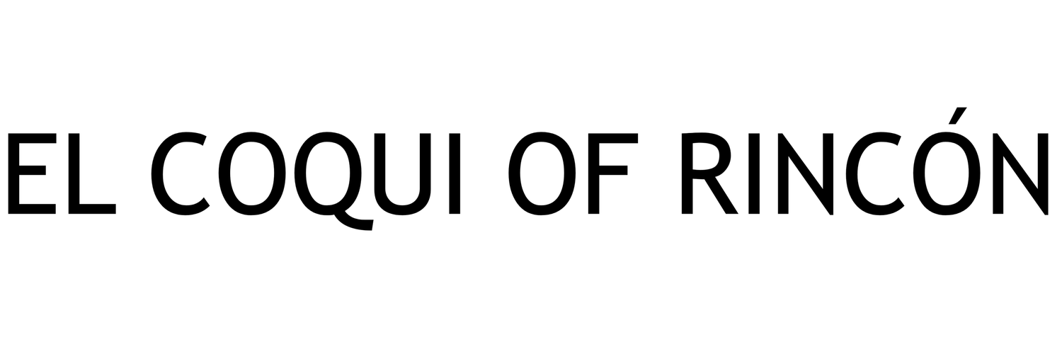 El Coquí Of Rincón