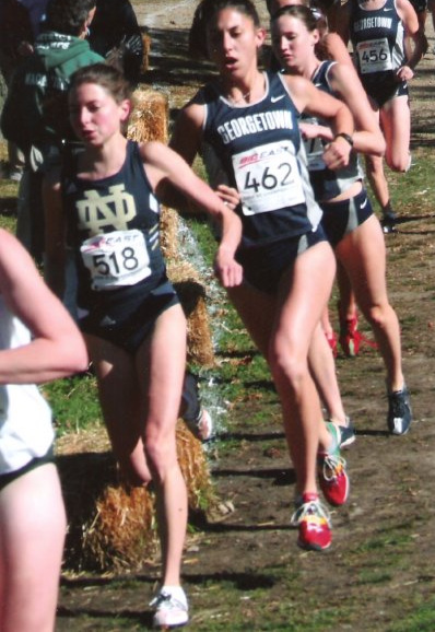 我大四时在波士顿富兰克林公园的Big East XC企鹅体育