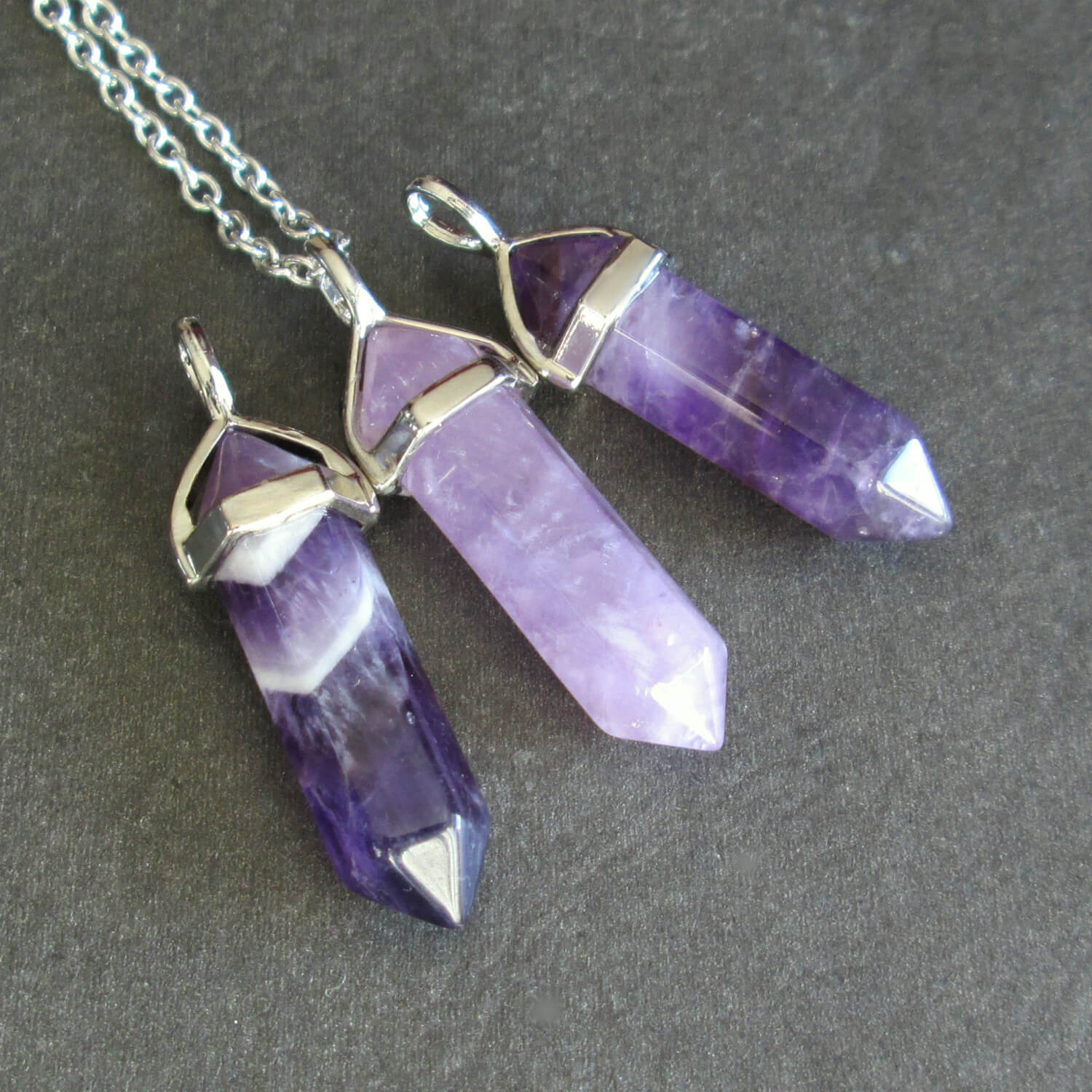 Amethyst Point Necklace