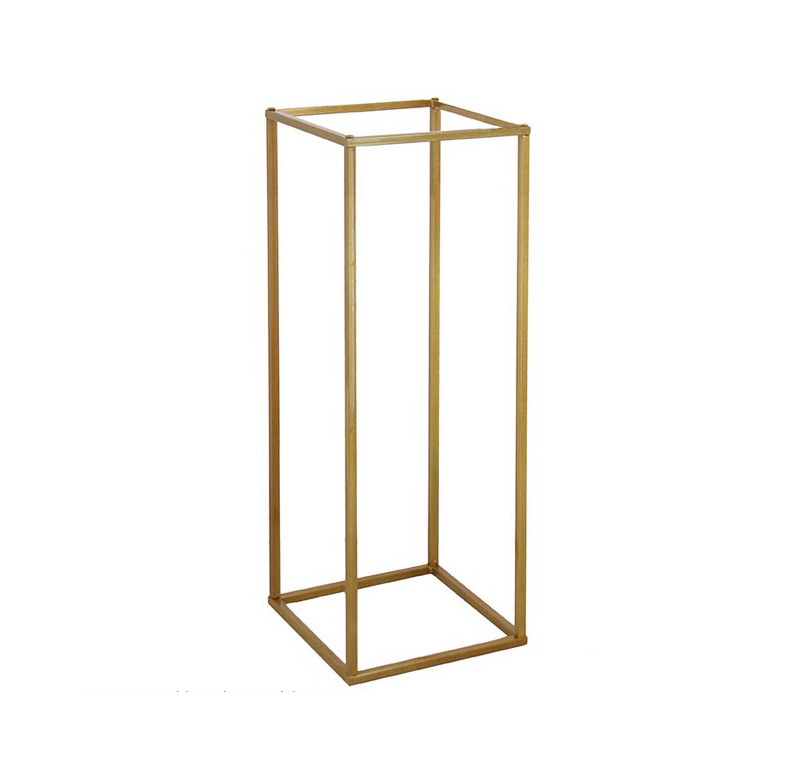 32 Brushed Gold Candlestick (Floral Stand) Rentals