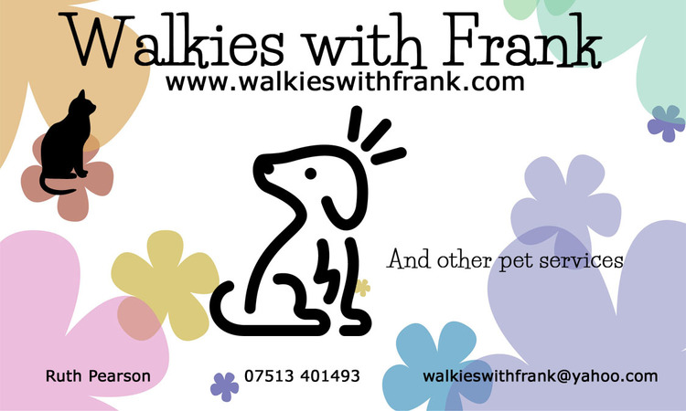 Walkies with Frank