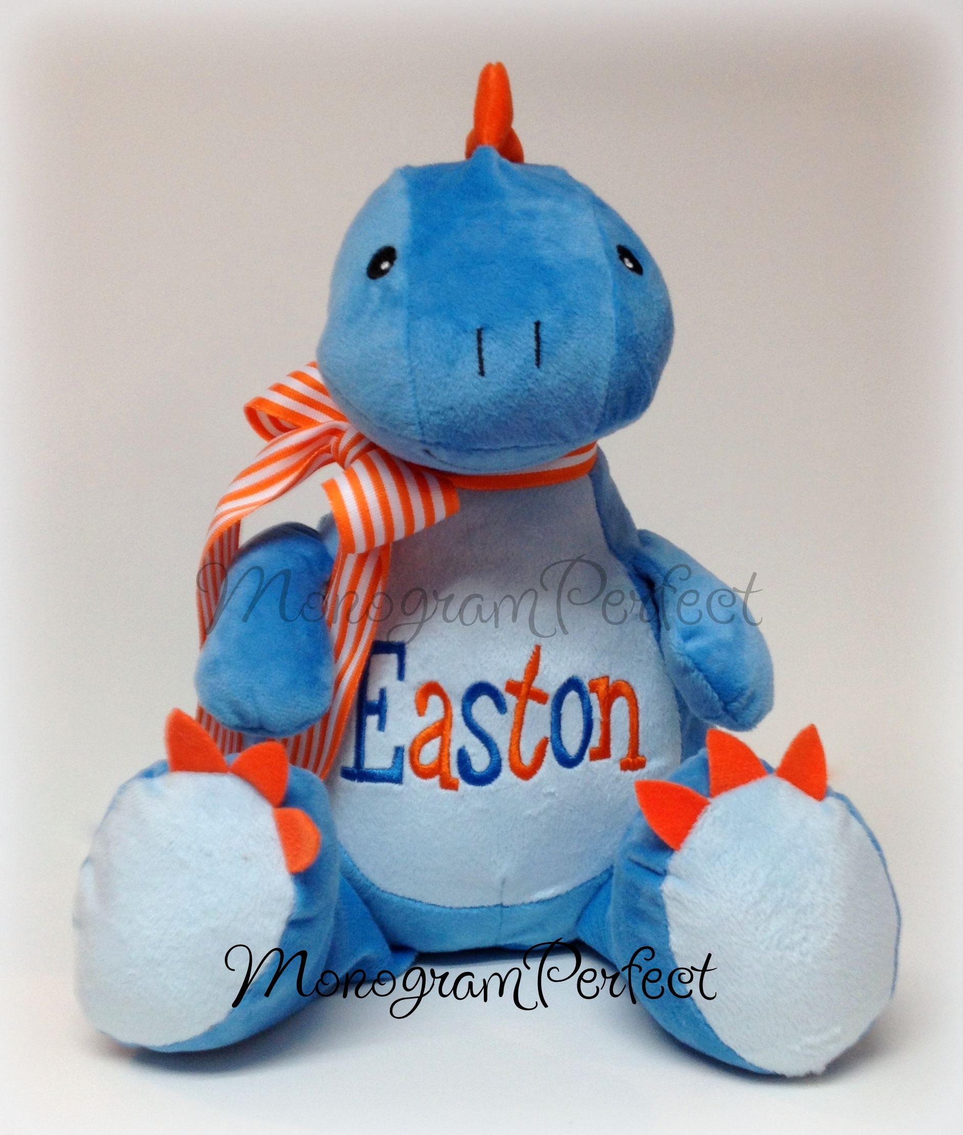 personalized stuffed dinosaur
