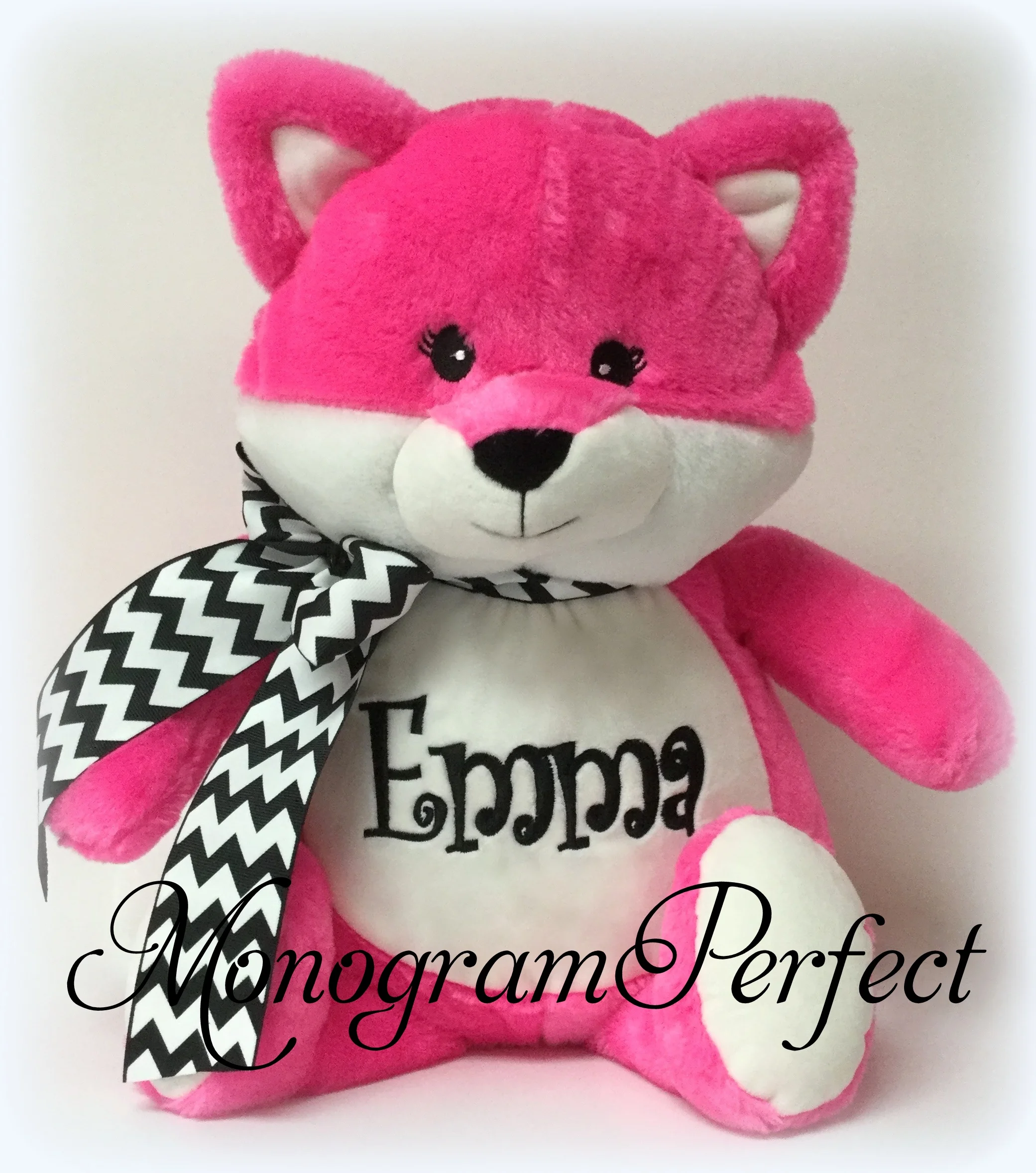 pink fox stuffed animal
