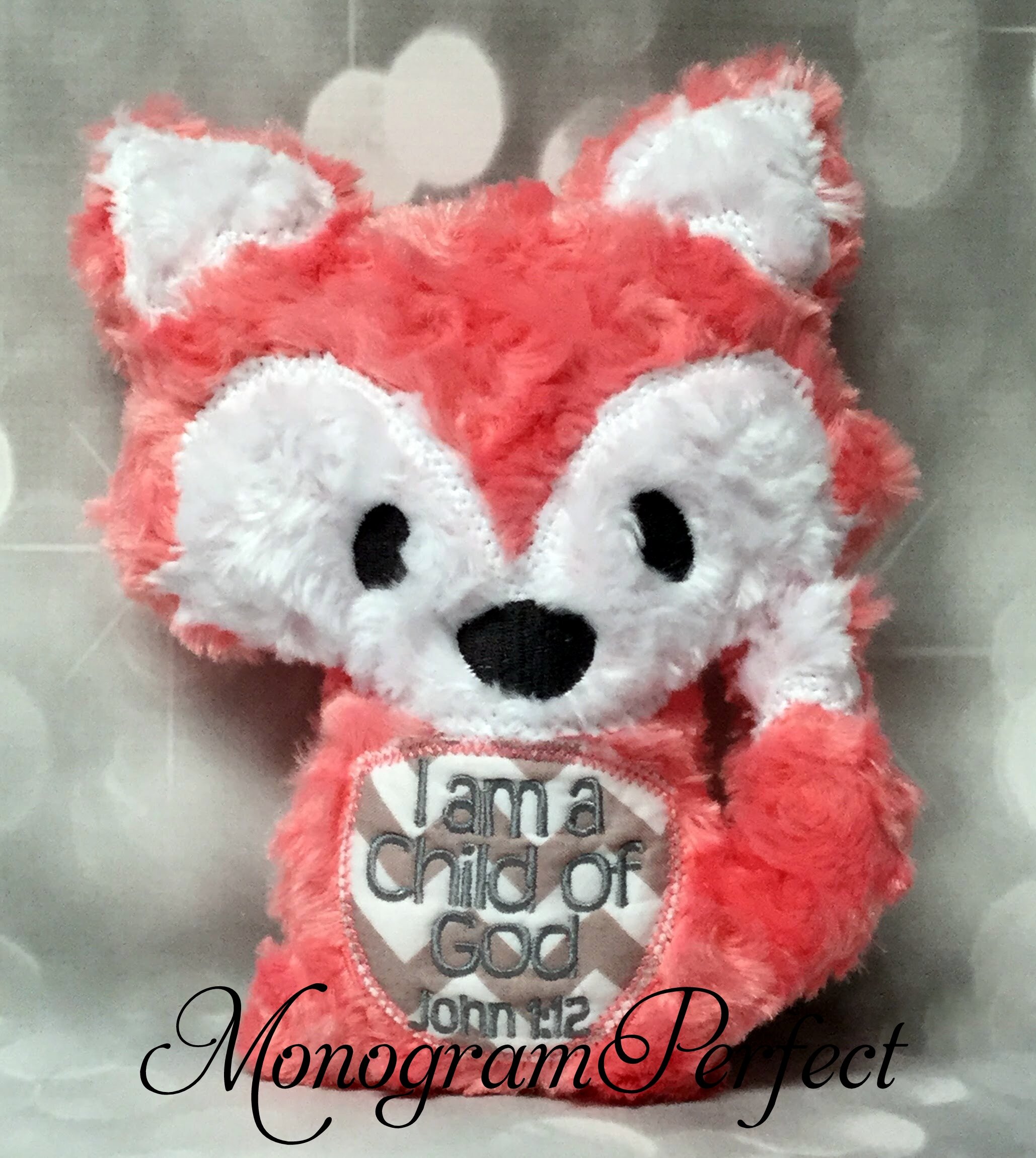 woodland fox stuffed animal