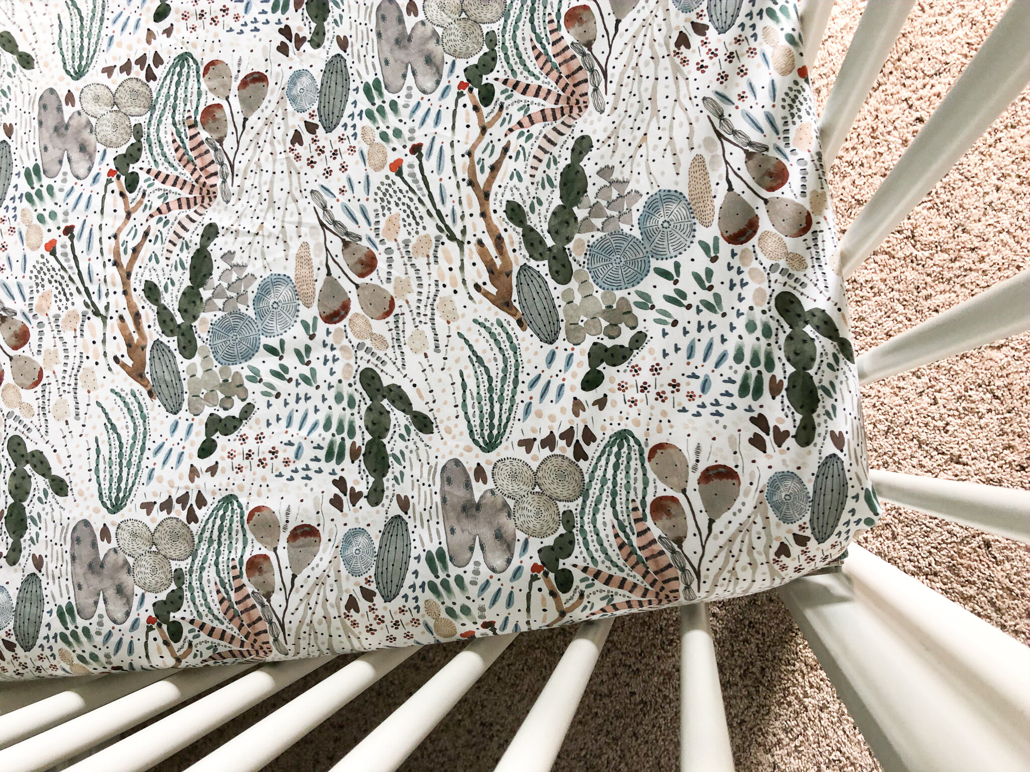 bohemian crib sheets