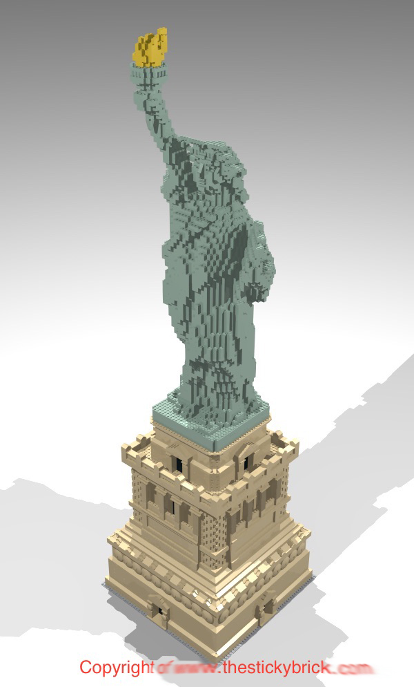 lego statue of liberty