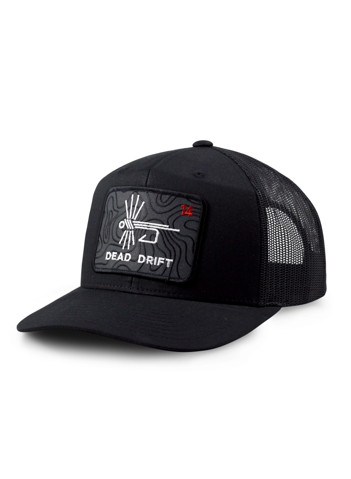 fly fishing trucker hat