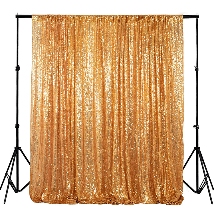 LQIAO New Sequin Backdrop Lavender-4x7FT Elegant Shimmer Sequin Fabric Photography Background Party Wedding Photo Booth Backdrop Decoration 
