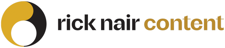 RICK NAIR Writer+Creative director+Content strategist