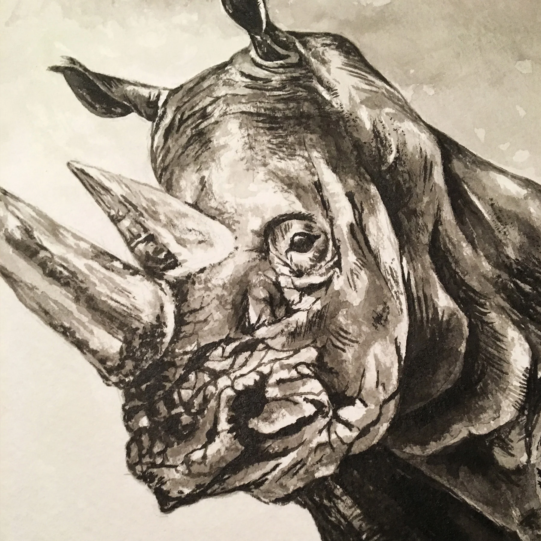 ink wash painting