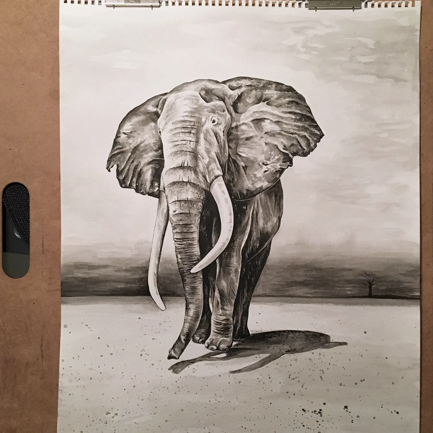 ink wash painting