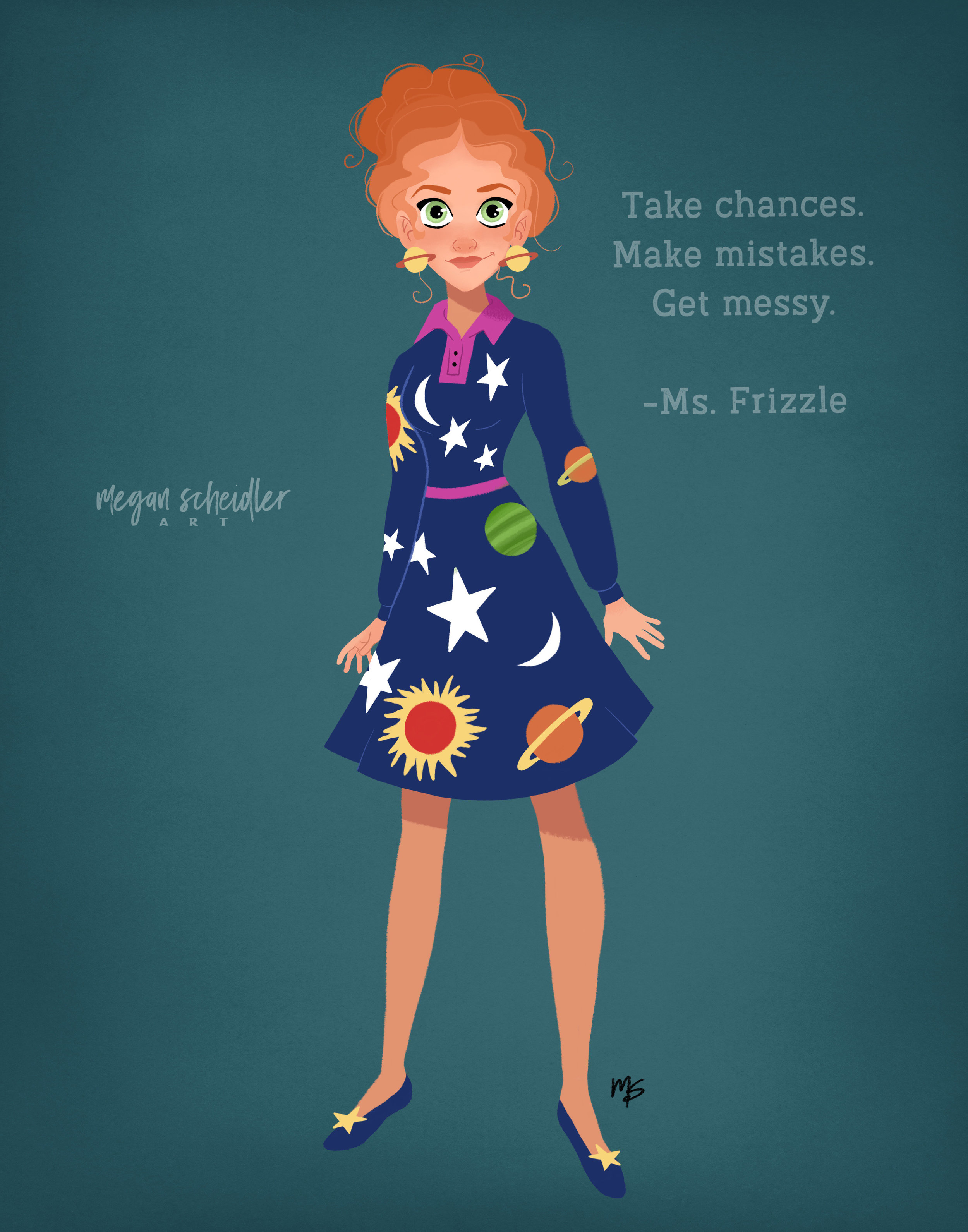 ms frizzle doll