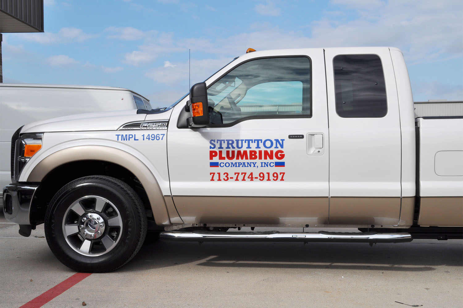 Vehicle Door Decals Standard 2 Color Saifee Signs Houston Tx