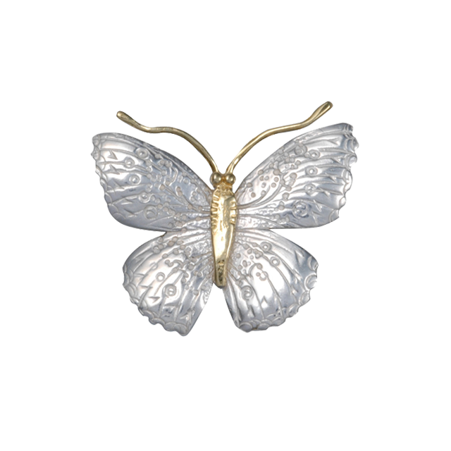 Butterfly (Spangled) Pin/Pendant - 1.4 — Courtney Design