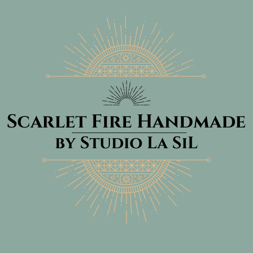 Scarlet Fire Handmade by Studio La SiL
