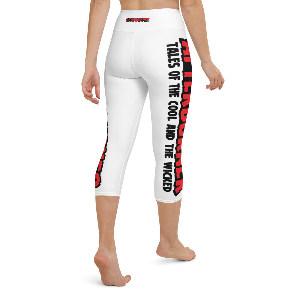 The Cool and The Wicked Leggings White — Afterburner