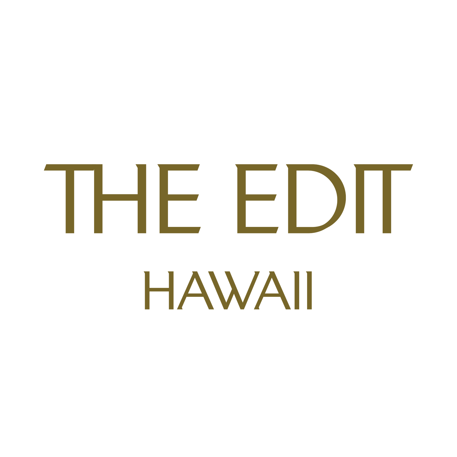 THE EDIT HAWAII