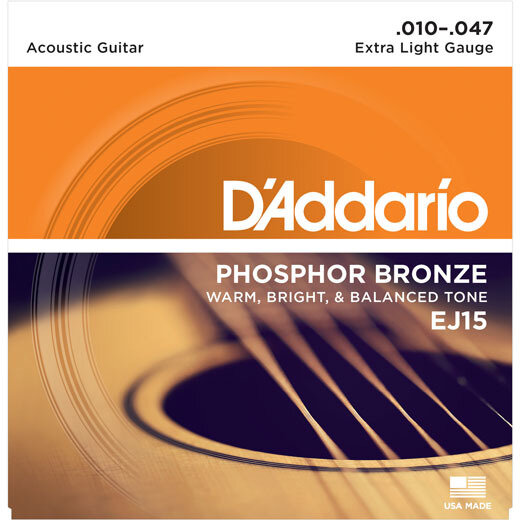 gys Om indstilling reductor D'Addario Phosphor Bronze Acoustic Strings — Guitar Bar