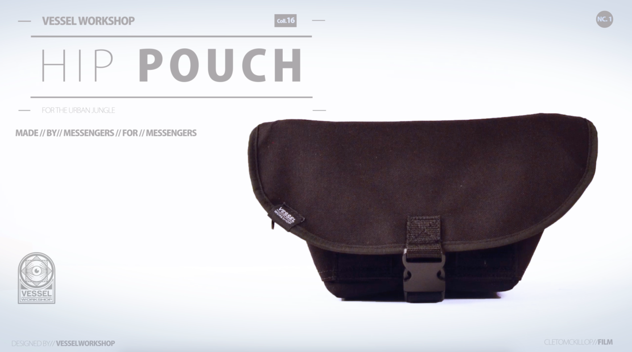 vessel messenger bags