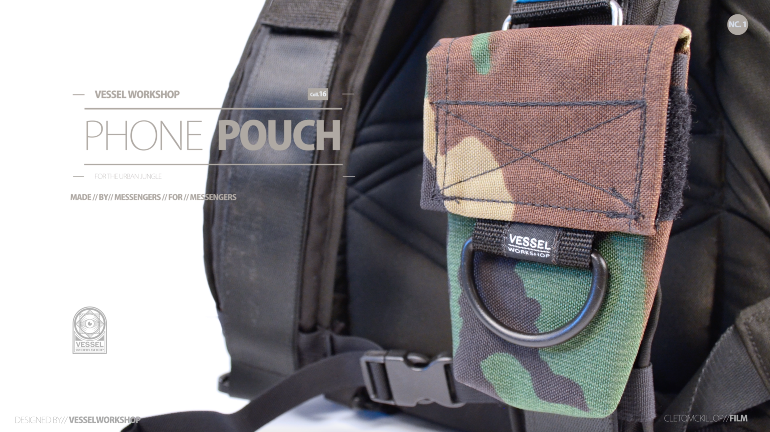 vessel messenger bags