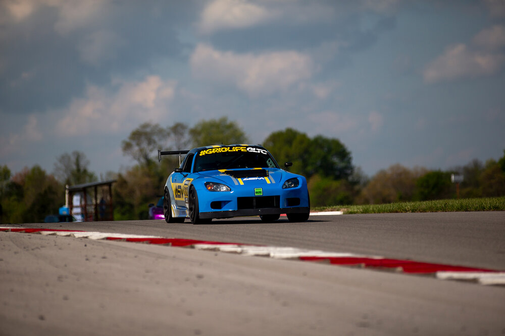 Andy Smedegard won the first two races of the weekend at NCM Motorsports Park - in a brand new car for the 2021 season. Photo by Chris Sullivan.