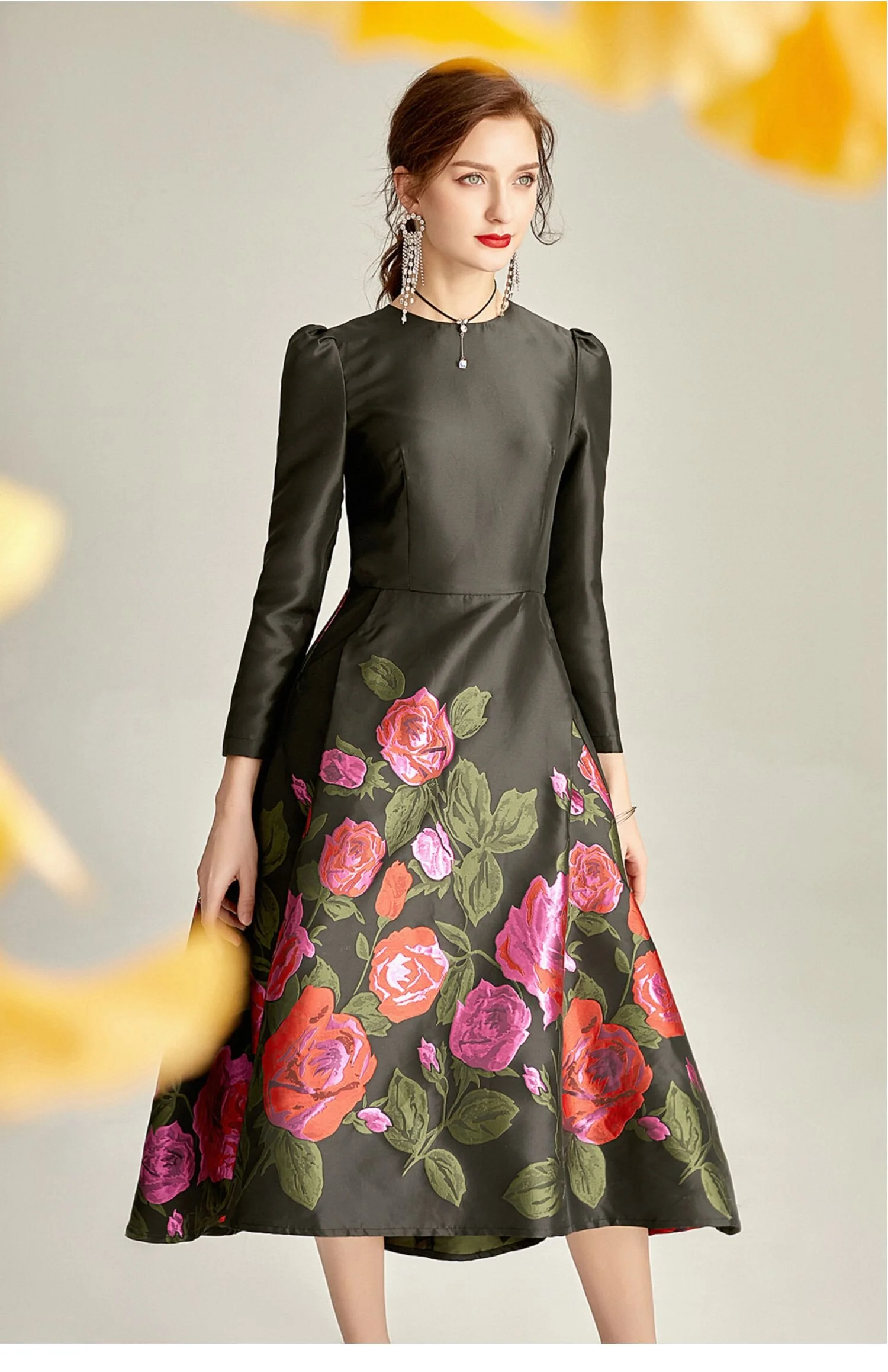 mother of the bride swing dress