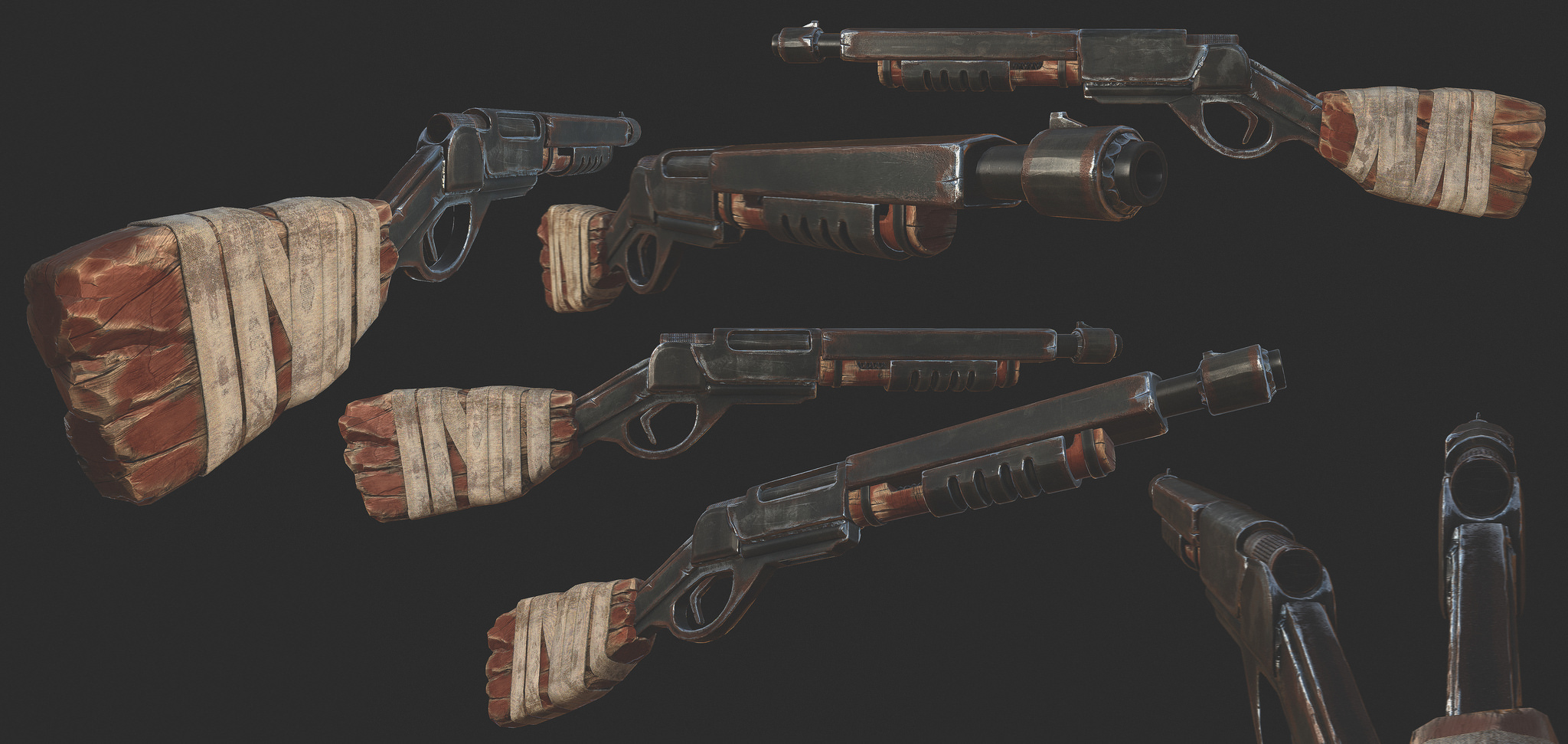 Fallout 4 post apocalyptic weapons фото 52