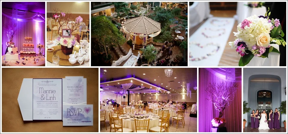Linh + Mannie Anaheim Glam婚礼