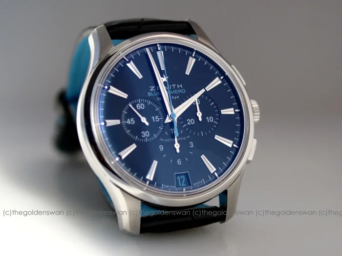 Zenith Blue Primero Captain Chronograph Thegoldenswan