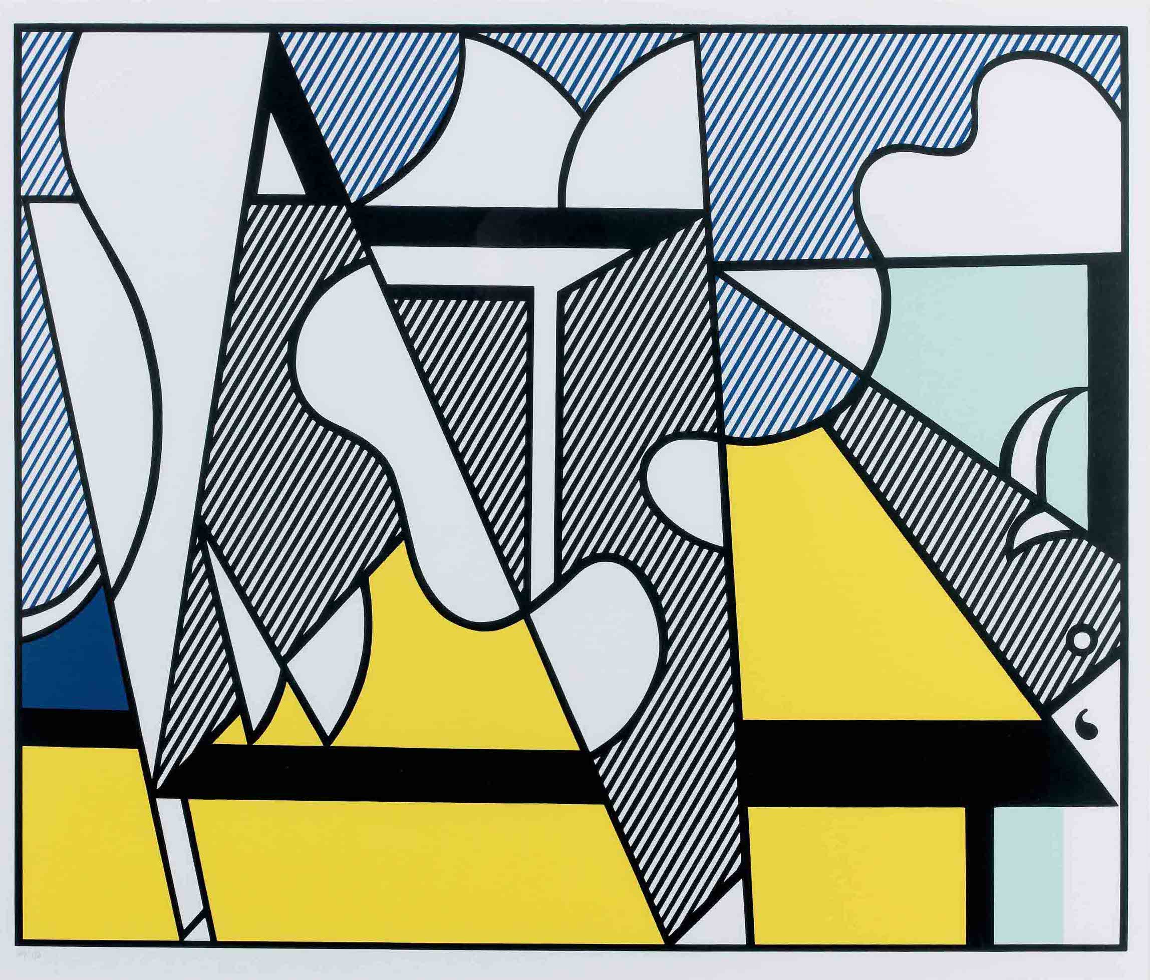 Cow Going Abstract Roy Lichtenstein Dope Gallery