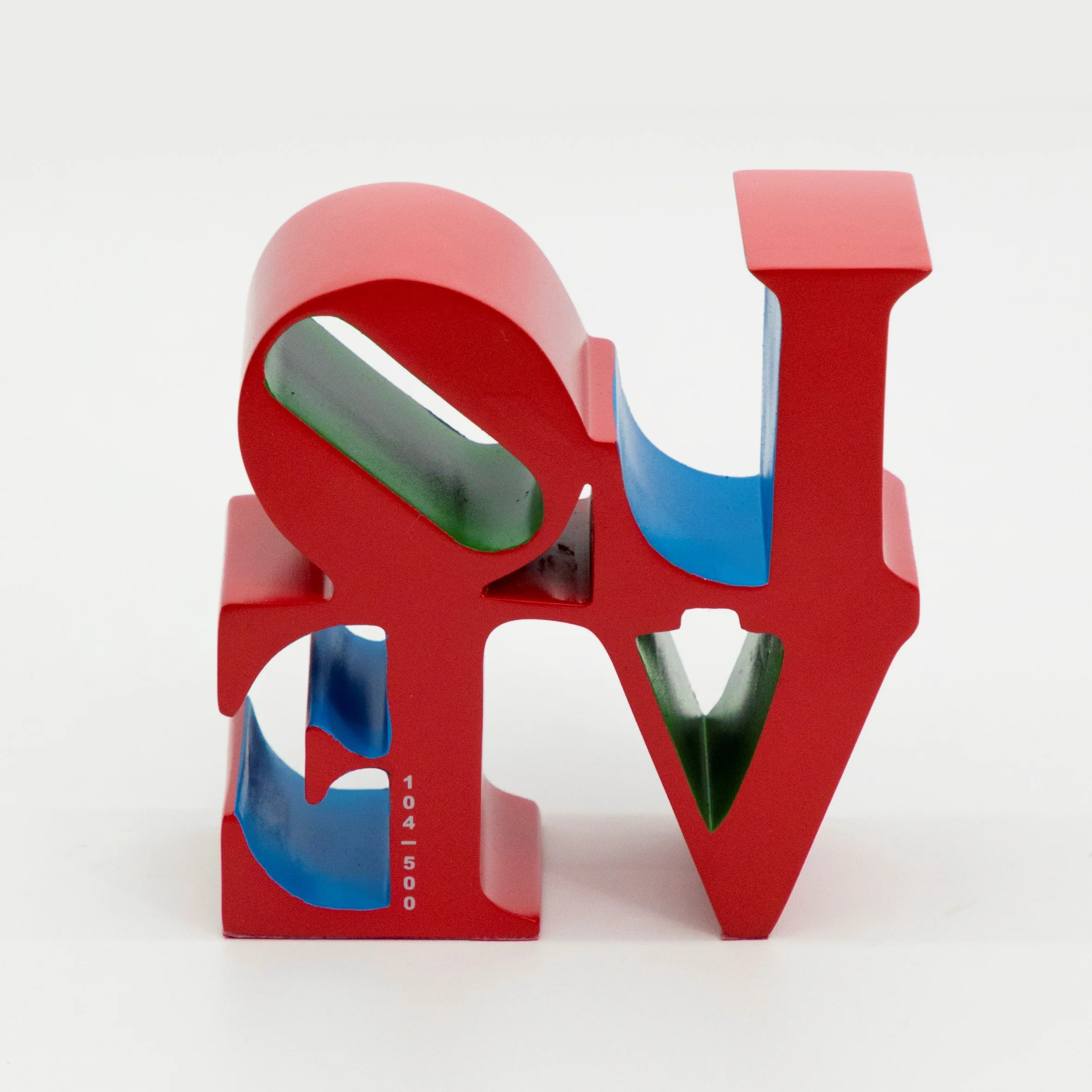 Love Red Blue Green Robert Indiana Dope Gallery