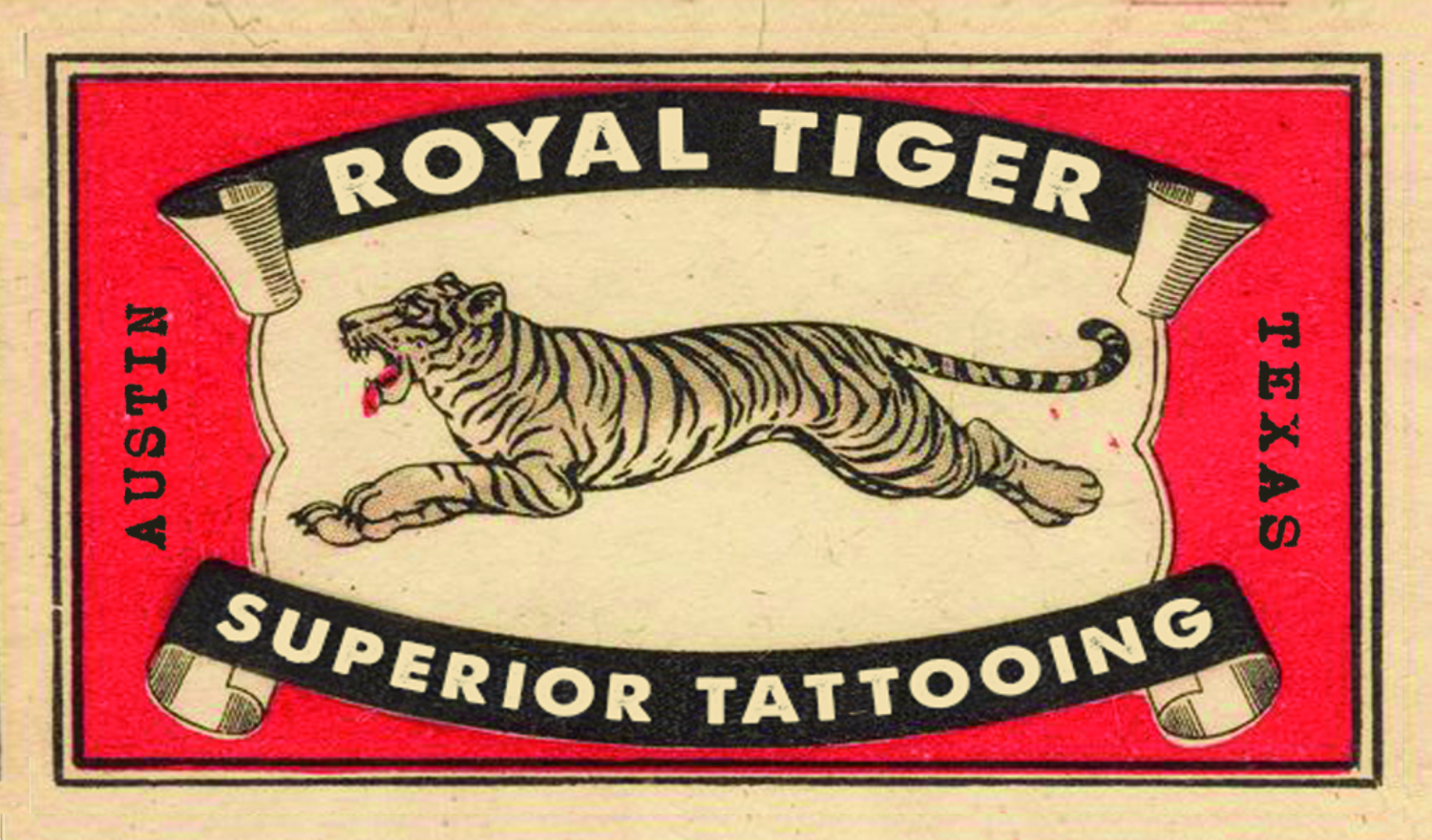 Royal tiger tattoo