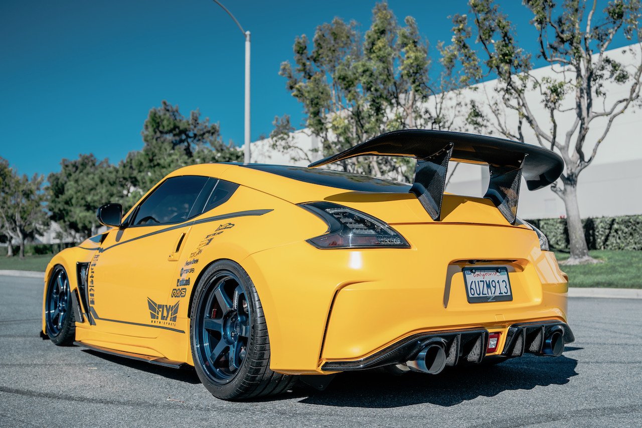 370Z Street Fighter GT Wing — Fly1 Motorsports