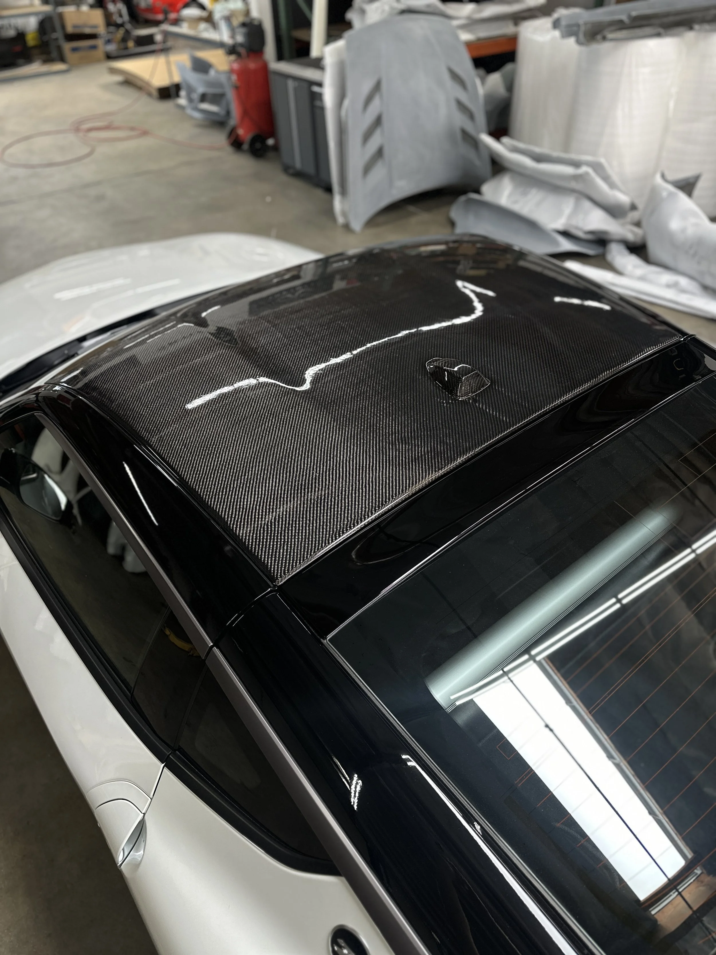 2023+ Nissan Z Carbon Fiber Roof Cap — Fly1 Motorsports