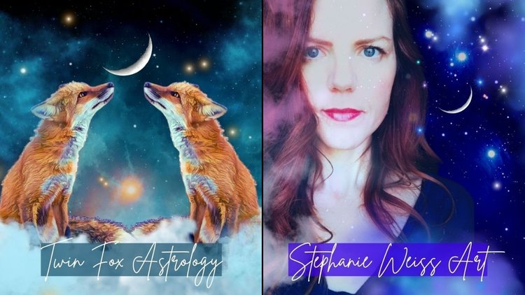 Twin Fox Astrology/Stephanie Weiss Art