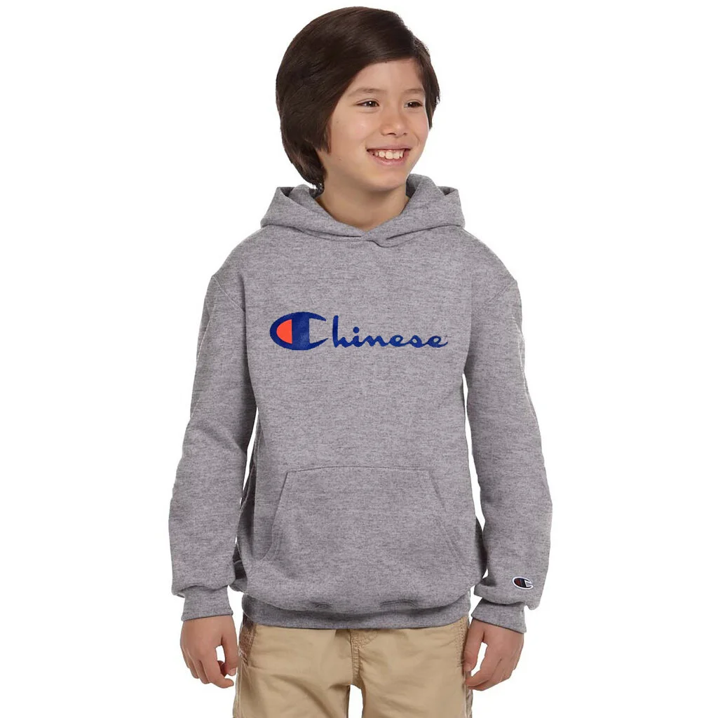 kids champion hoodie