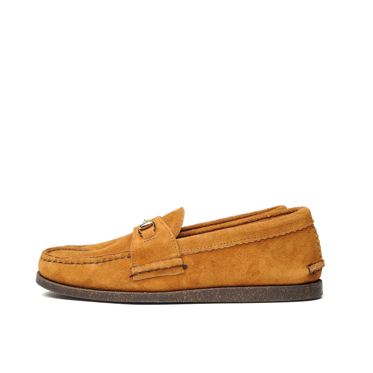 Bit Loafer with Camp Sole Flesh out Leather 5 Colors YUKETEN