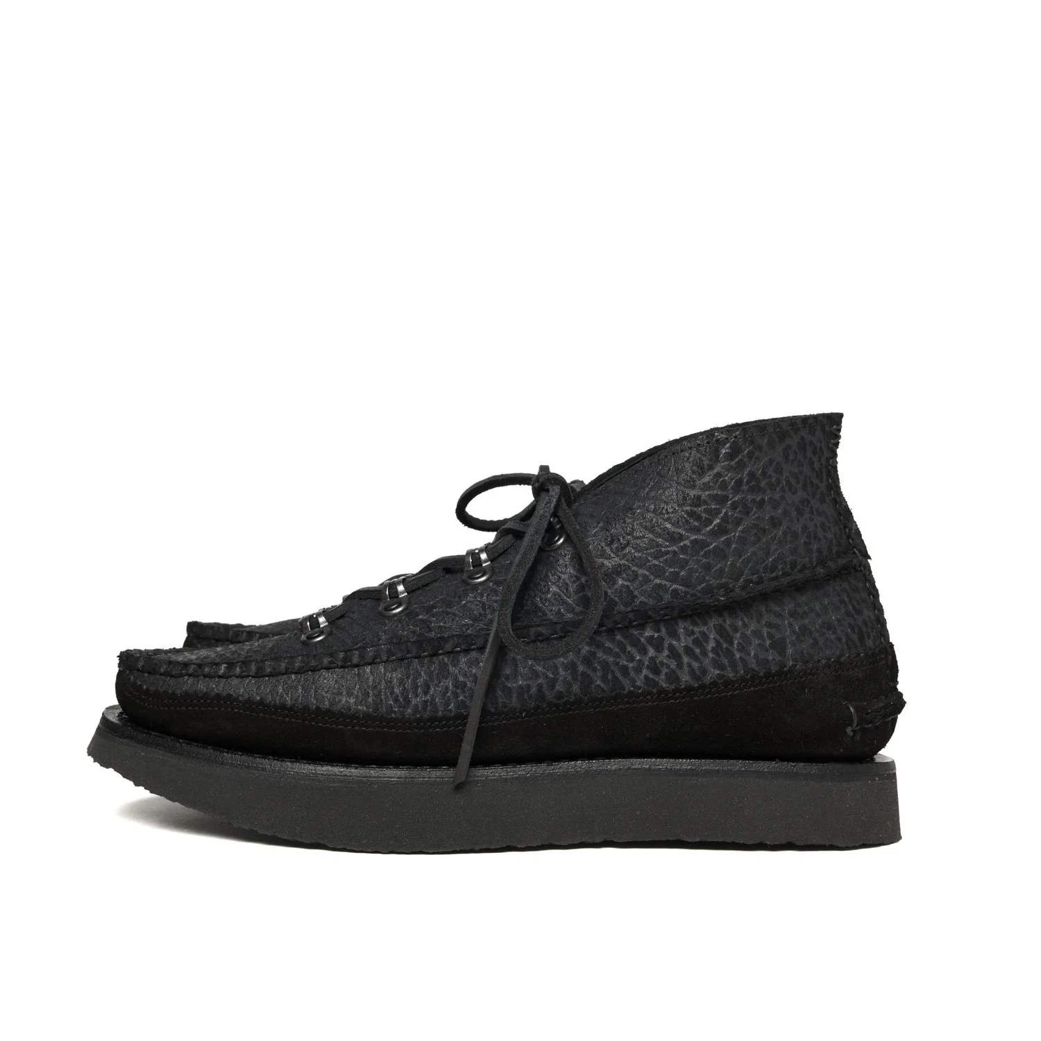 All Handsewn Tokyo DB Rocker DB Chukka - Asphalt patterned Suede