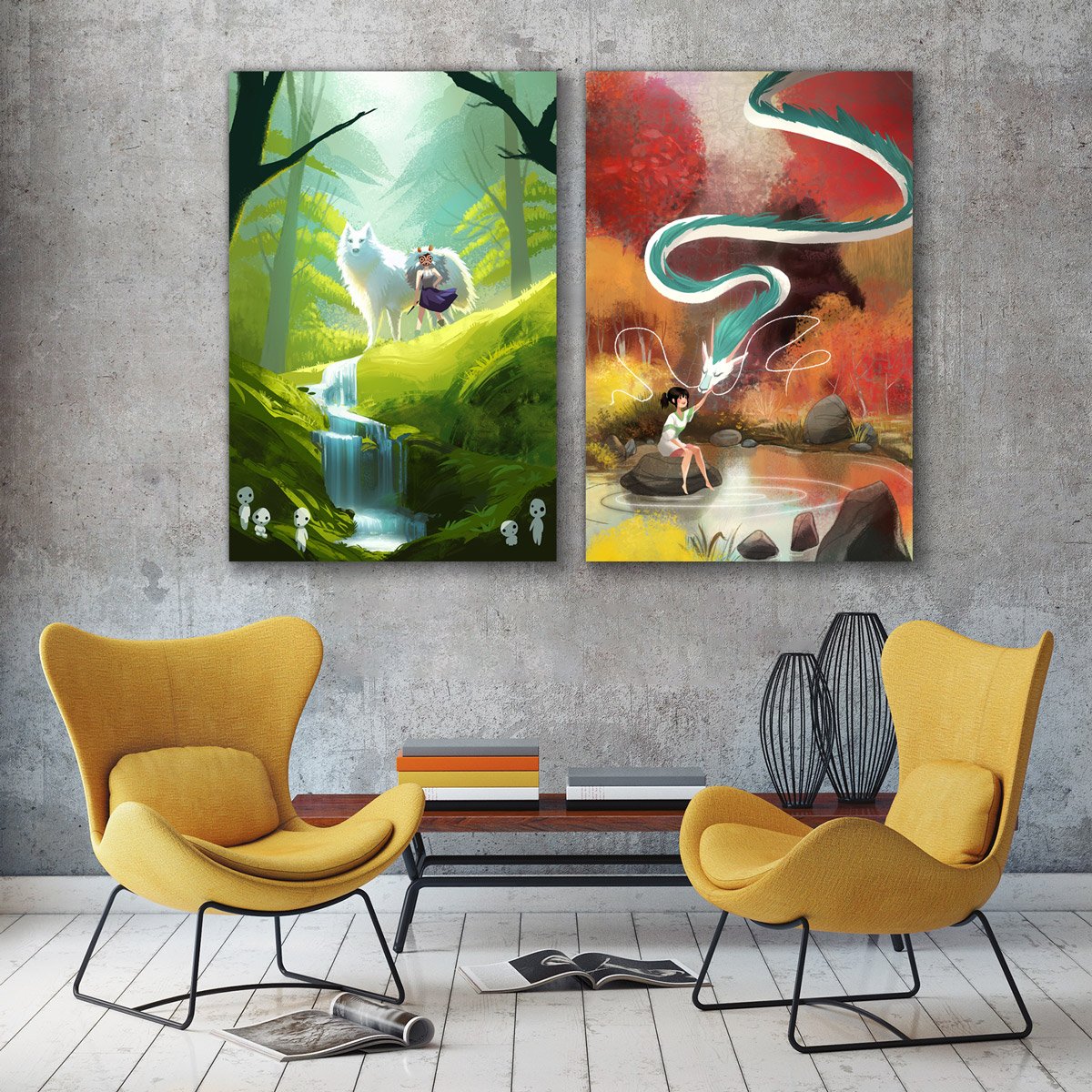 Princess Mononoke: San & Moro — Wendi Chen