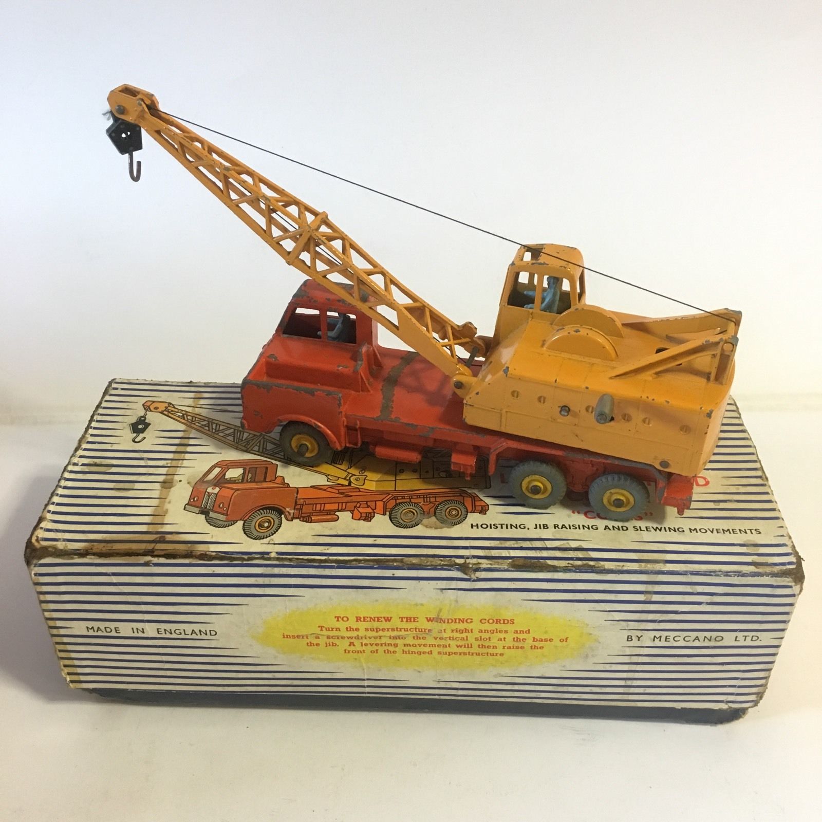 dinky supertoys 20 ton lorry mounted crane